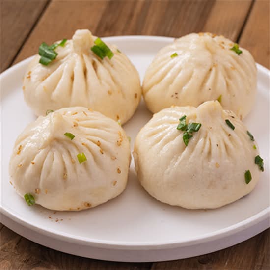 Fresh Pork Pan-Fried Buns 4pcs A02 鲜肉老娘水煎包 4pcs